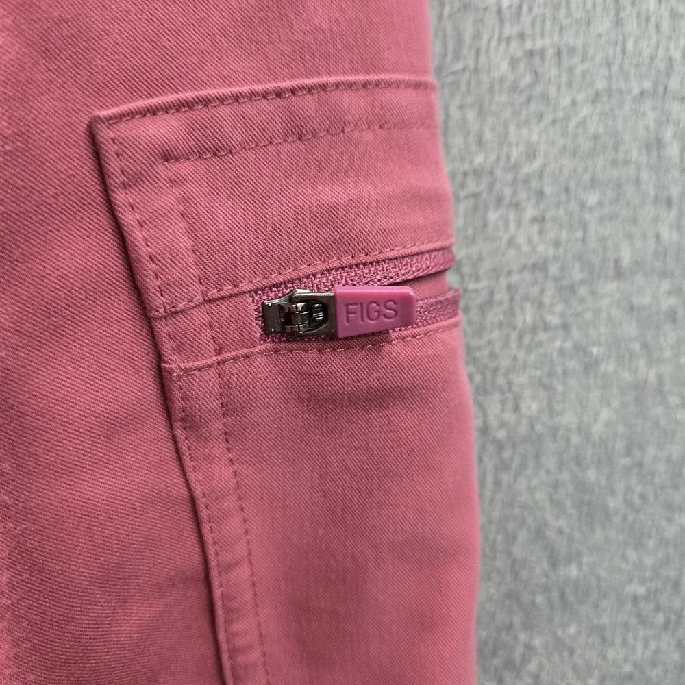 FIGS Women Scrub Pants MT Pink Zamora Jogger 31